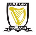 Black Cans Highlands Ultimate logo